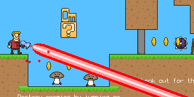 Game cover: G-E-N-E-R-I-C Platformer
