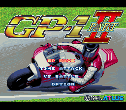 Game cover: GP-1 Part II