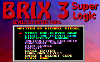 Game cover: Brix 3: Superlogic