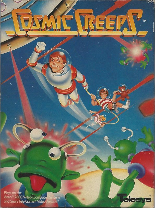 Game cover: Cosmic Creeps