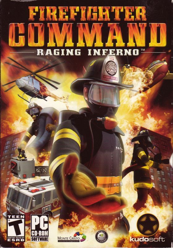 Game cover: Firefighter Command: Raging Inferno