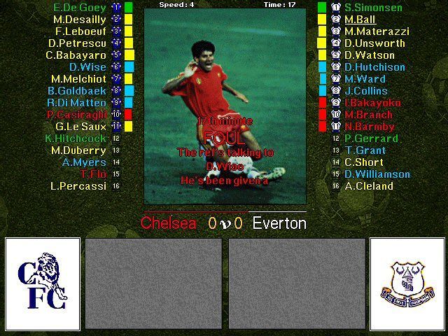 Game cover: Football Masters 99