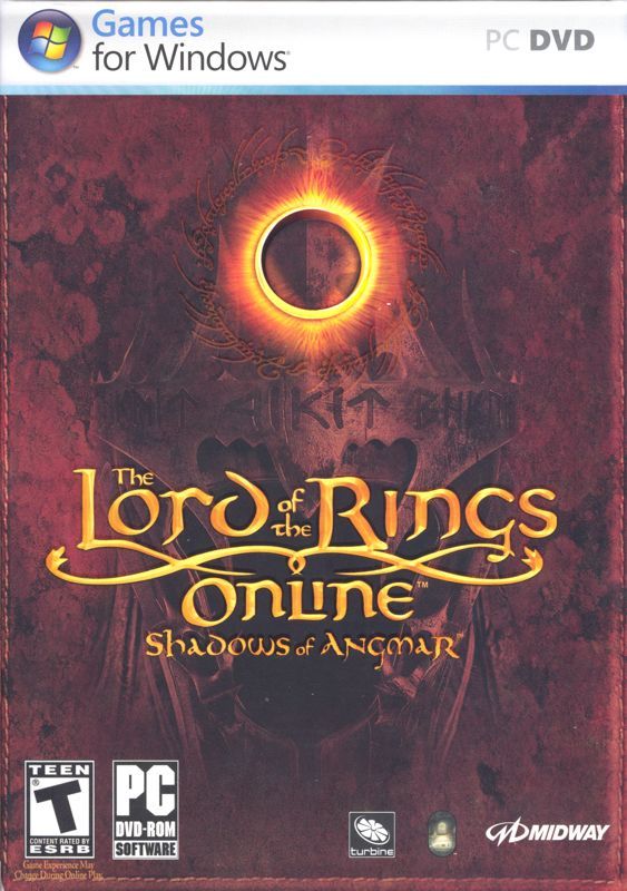 Game cover: The Lord of the Rings Online: Shadows of Angmar