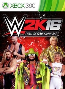 Game cover: WWE 2K16: 2015 Hall of Fame Showcase