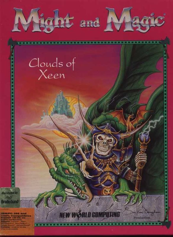 Game cover: Might and Magic: Clouds of Xeen