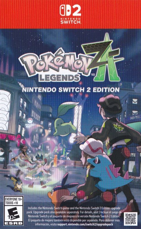 Game cover: Pokémon Legends: Z-A