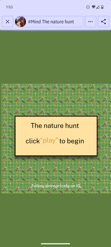 Game cover: The Nature Hunt