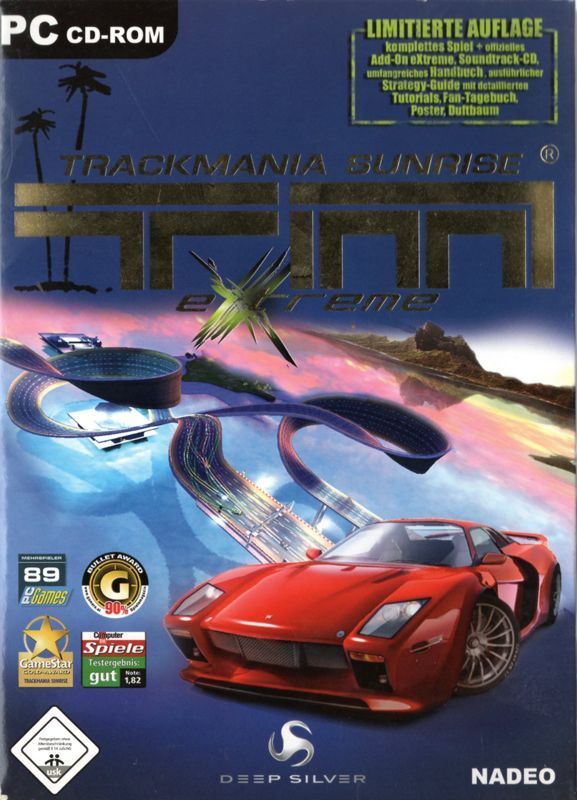 Game cover: TrackMania Sunrise eXtreme (Limited Edition)