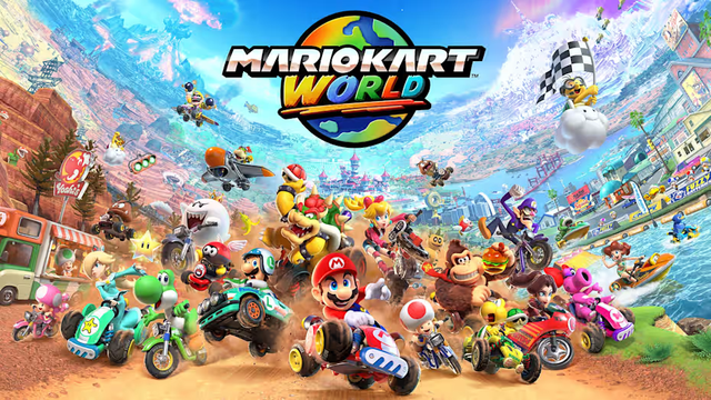 Game cover: Mario Kart World
