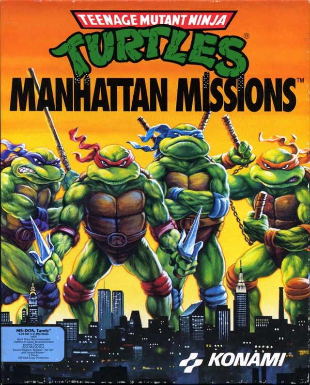 Game cover: Teenage Mutant Ninja Turtles: Manhattan Missions