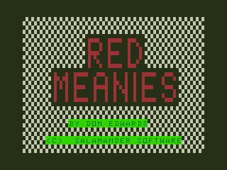 Game cover: Red Meanies