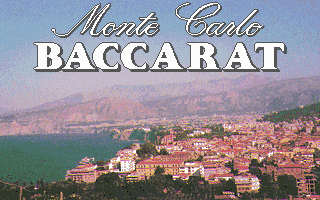 Game cover: Monte Carlo Baccarat