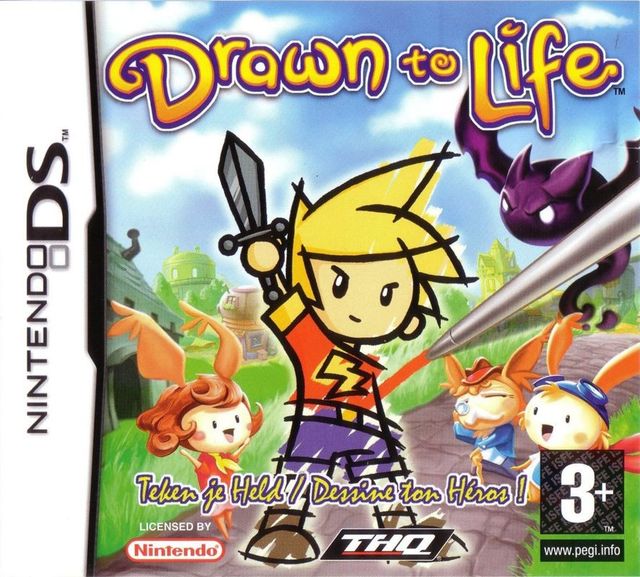 Game cover: Drawn to Life