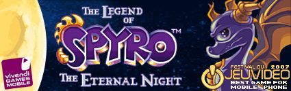 Game cover: The Legend of Spyro: The Eternal Night