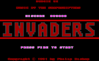 Game cover: Invaders
