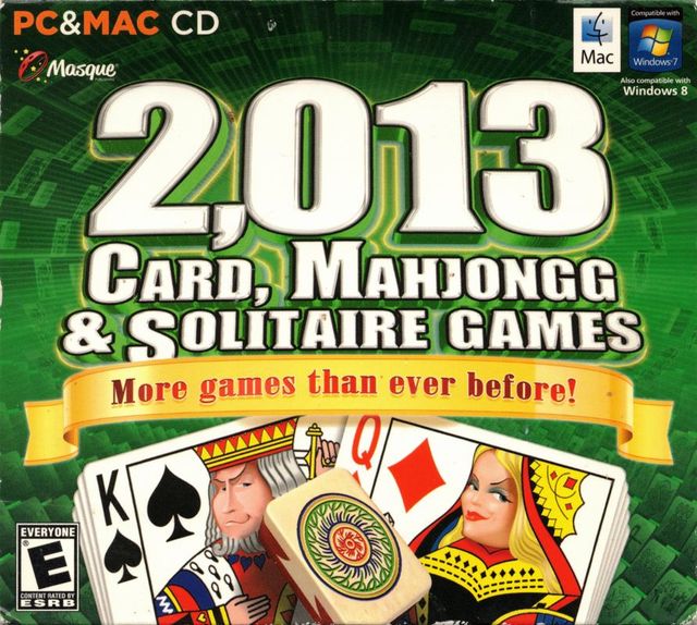 Game cover: 2,013 Card, Mahjongg & Solitaire Games