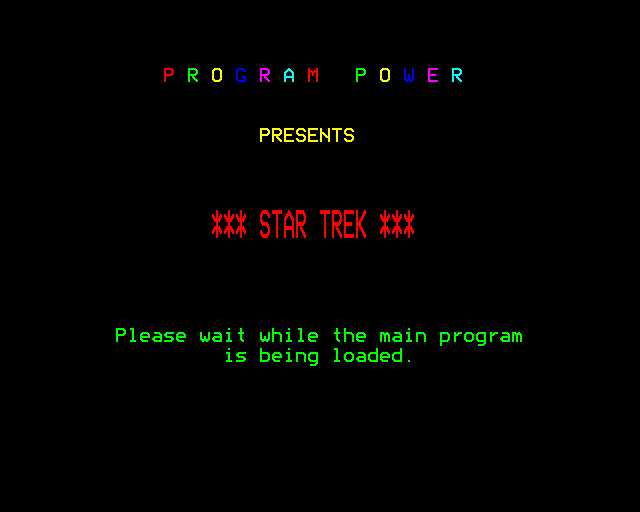 Game cover: Star Trek