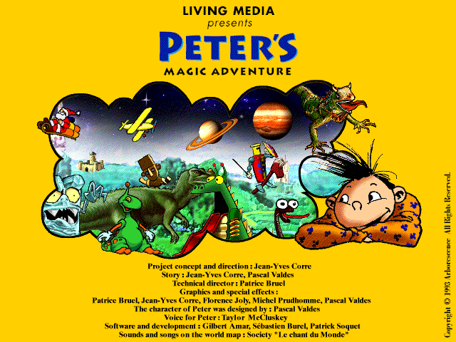 Game cover: Peter's Magic Adventure