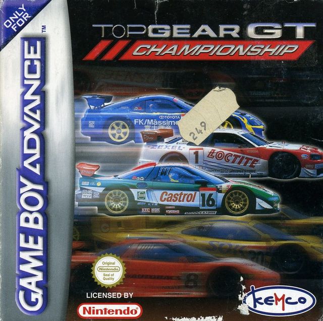 Game cover: Top Gear GT Championship