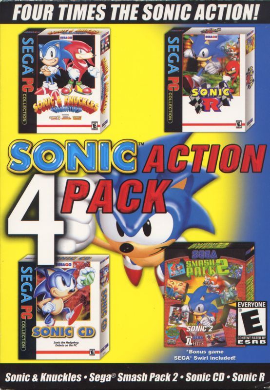 Game cover: Sonic Action 4 Pack
