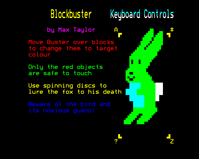 Game cover: Blockbuster