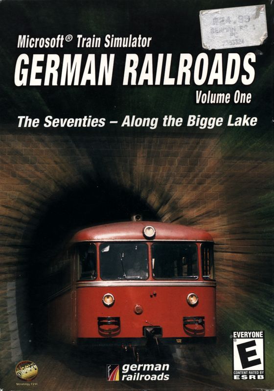 Game cover: Microsoft Train Simulator: German Railroads Volume One - The Seventies: Along the Bigge Lake