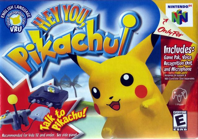Game cover: Hey You, Pikachu!
