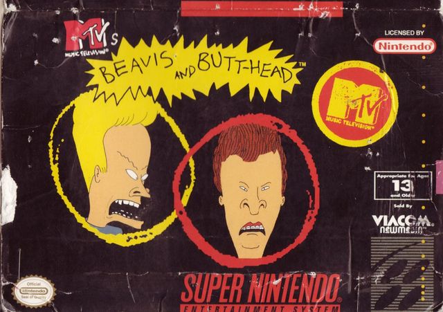Game cover: MTV's Beavis and Butt-Head