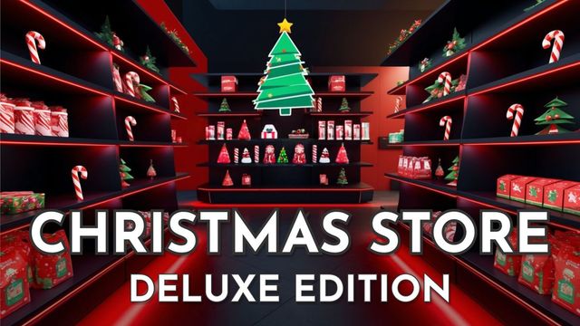 Game cover: Christmas Store: Santa's Supermarket Simulator Deluxe Edition