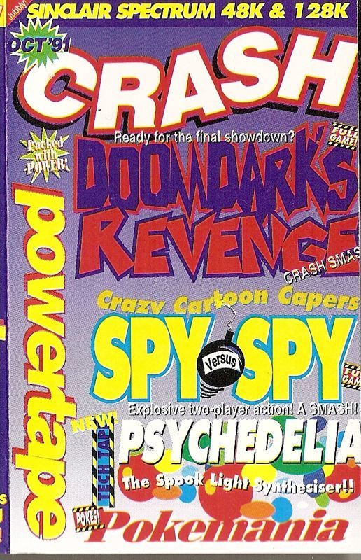 Game cover: Crash! Powertape October 1991