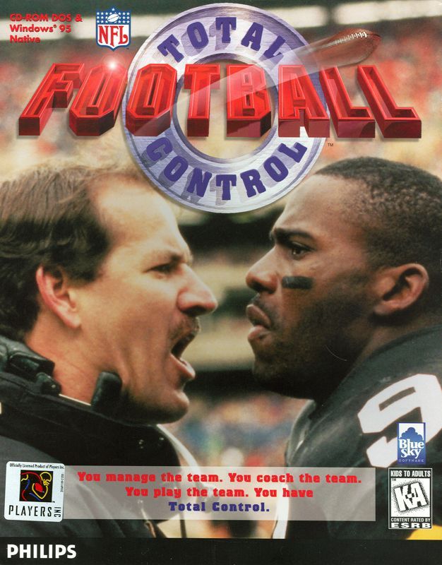 Game cover: Total Control Football