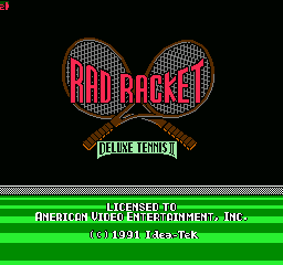 Game cover: Rad Racket: Deluxe Tennis II