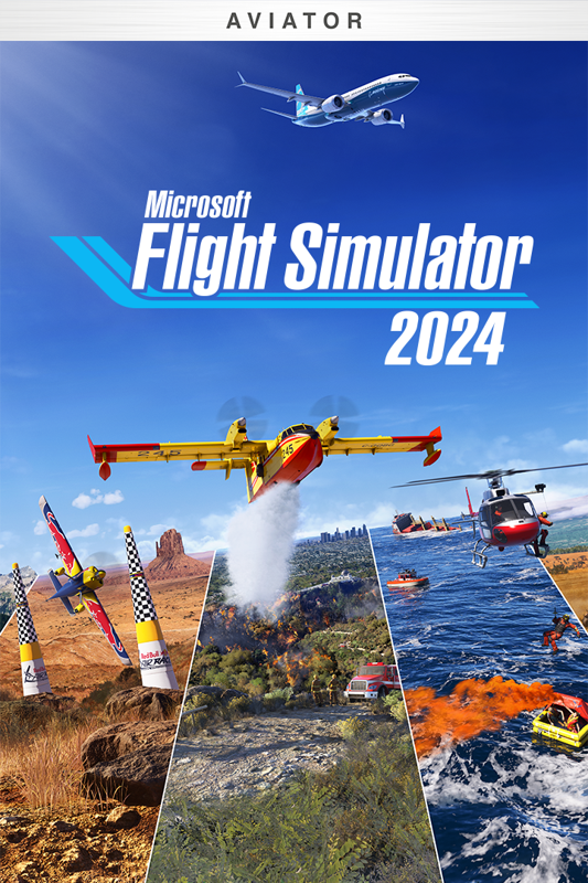Game cover: Microsoft Flight Simulator 2024 (Aviator Edition)