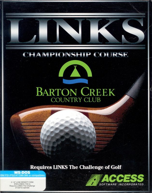 Game cover: Links: Championship Course - Barton Creek