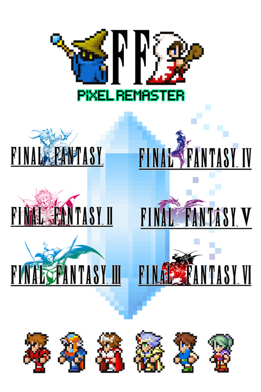Game cover: Final Fantasy I-VI Bundle