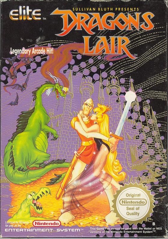Game cover: Dragon's Lair