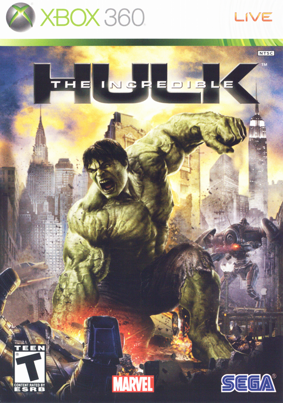Game cover: The Incredible Hulk
