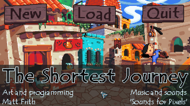 Game cover: The Shortest Journey