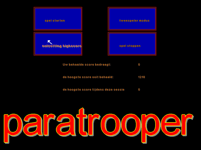 Game cover: Paratrooper II