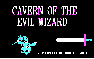 Game cover: Cavern of the Evil Wizard