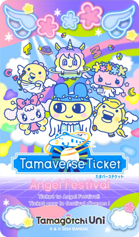 Game cover: Tamaverse Ticket: Angel Festival