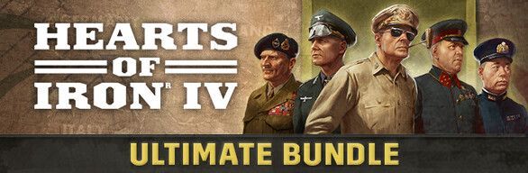 Game cover: Hearts of Iron IV: Ultimate Bundle