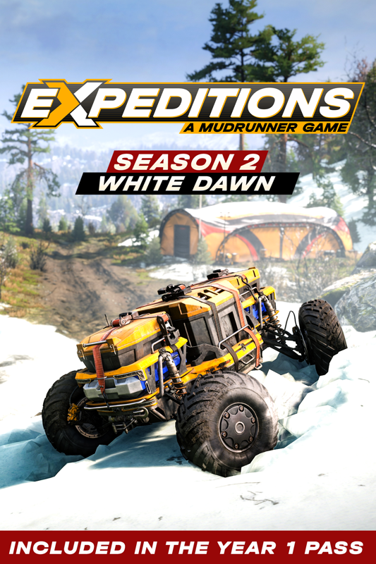 Game cover: Expeditions: A MudRunner Game - Season 2: White Dawn