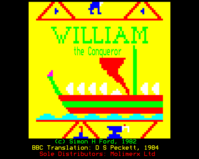 Game cover: William the Conqueror