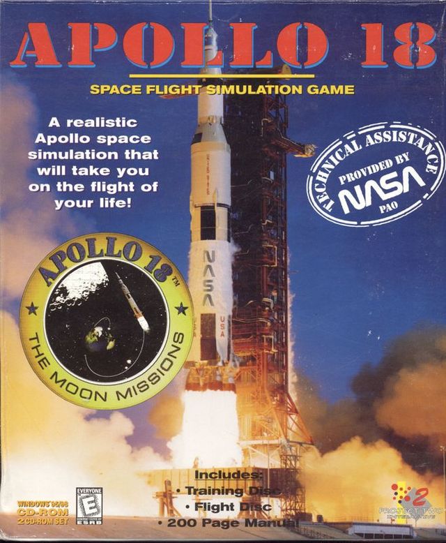 Game cover: Apollo 18: The Moon Missions