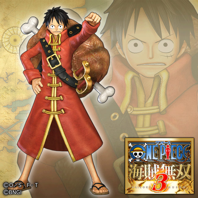 Game cover: One Piece: Pirate Warriors 3 - Additional Costume: Luffy (Film Z Version)