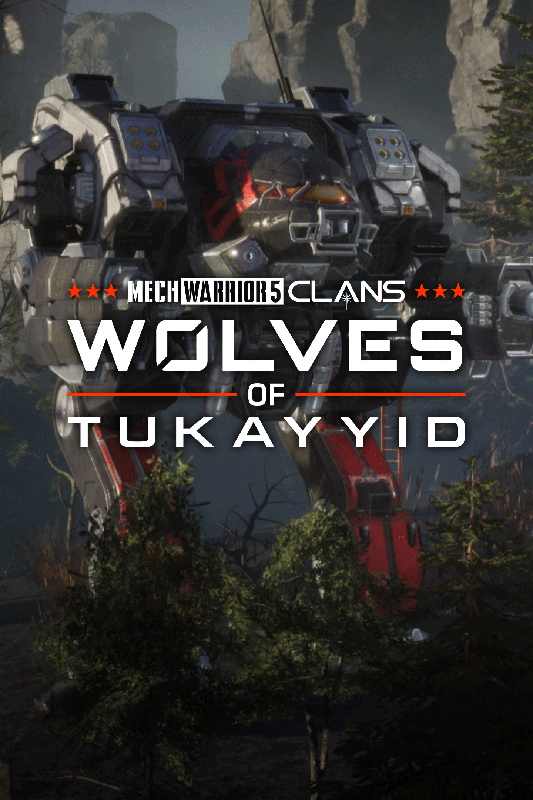 Game cover: MechWarrior 5: Clans - Wolves of Tukayyid