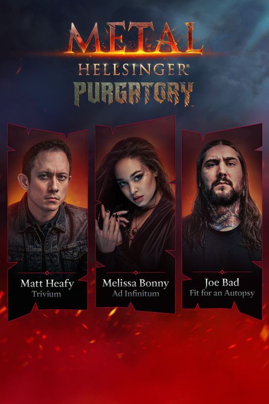 Game cover: Metal: Hellsinger - Purgatory