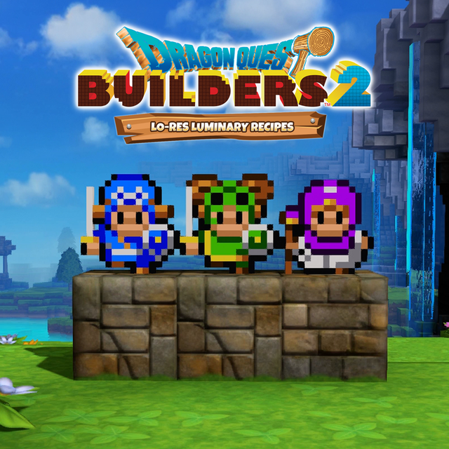 Game cover: Dragon Quest Builders 2: Lo-Res Luminary Recipes