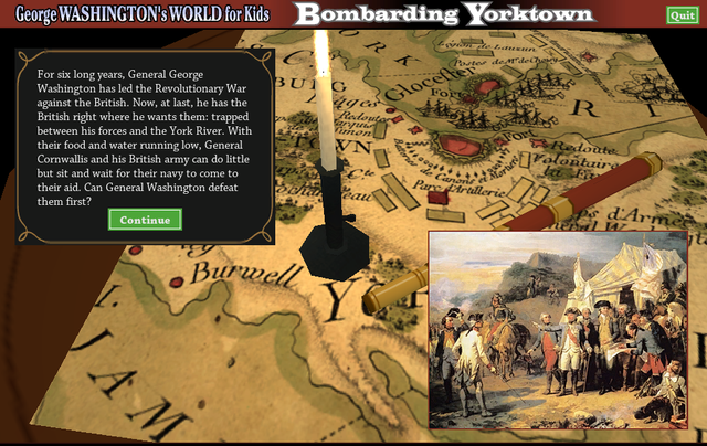 Game cover: Bombarding Yorktown